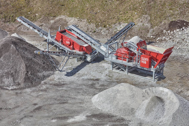 TYPE KQ 15 / 50-2 SEMI-MOBILE SCREENER