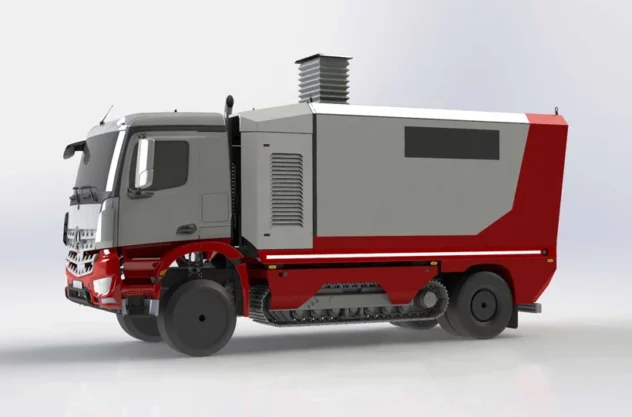 Boxed Truck Crawler CPT180