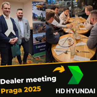 Spotkanie dealerów HD Hyundai w Pradze!