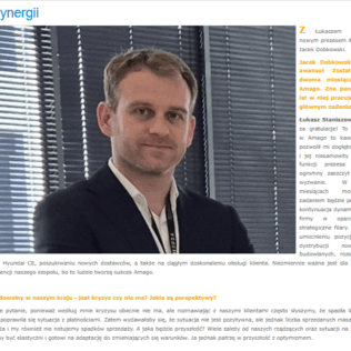 Wywiad z Prezesem Amago – Łukaszem Staniszewskim w magazynie Trucks&Machines