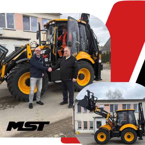 NOWA KOPARKO-ŁADOWARKA MST JUŻ U&nbsp;KLIENTA!