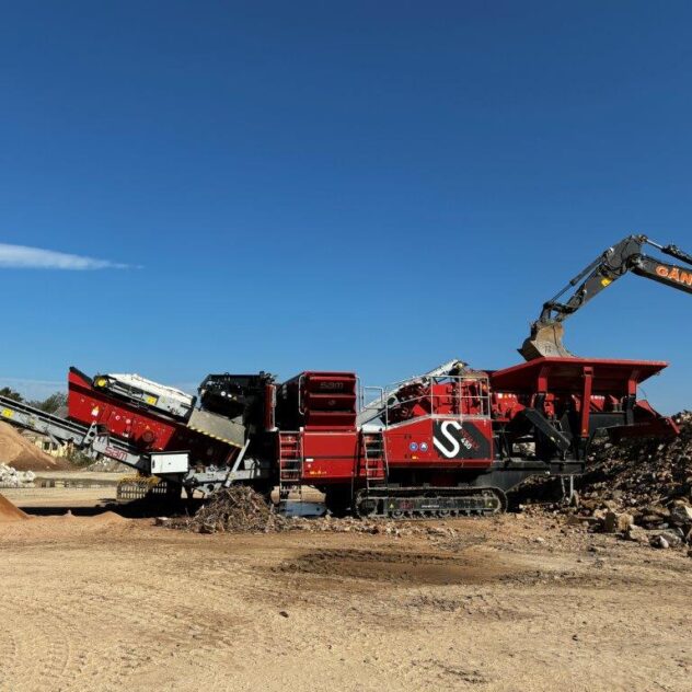 Optymalny dobór mobilnych kruszarek hybrydowych w&nbsp;recyklingu materiałów budowlanych.
