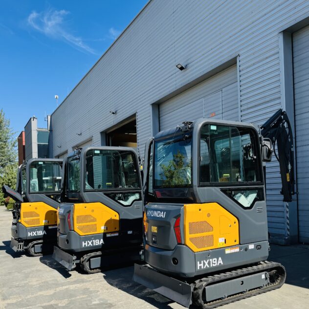 Mini koparka Hyundai HX19A – nowa dostawa